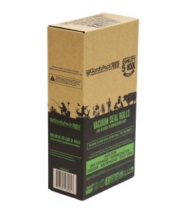 GardaPack® Prime 11″x20′ All-Black Vacuum Seal Rolls (2-Pack)